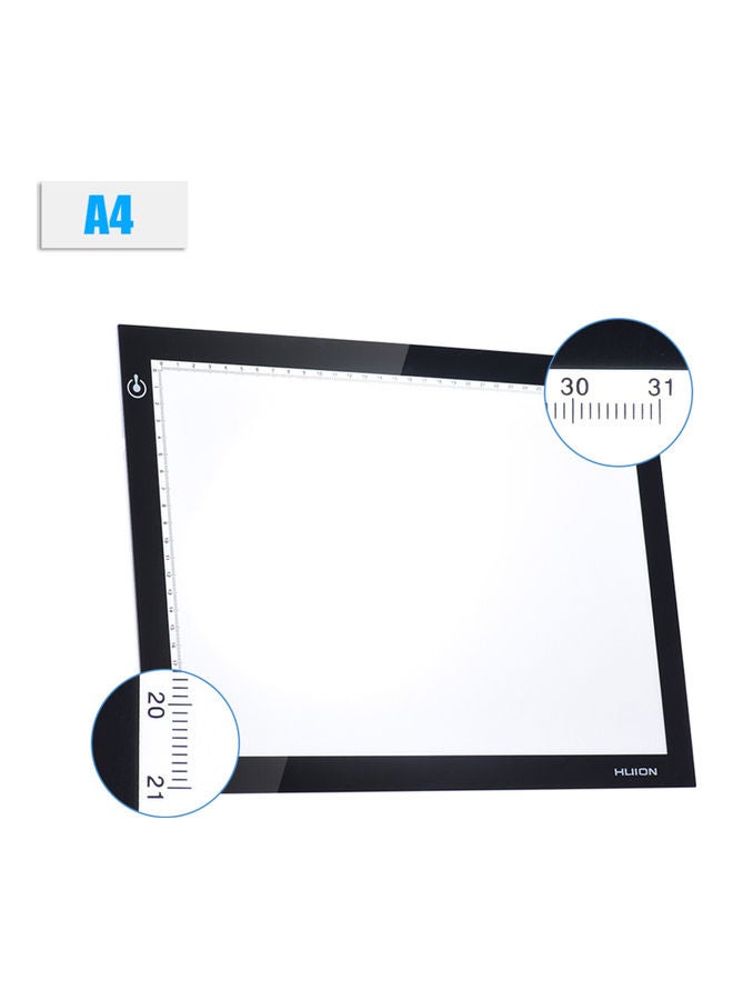 LED Light Pad With USB Plug Black