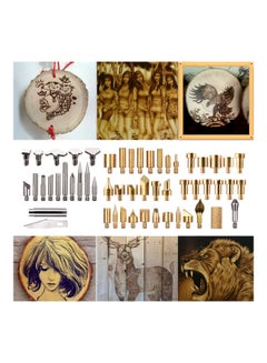 Generic 57-Piece Wood Burning Tip Set Multicolour  - Image 3