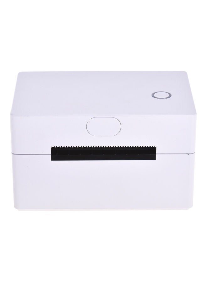 Generic Desktop Label Thermal Printer White  - Image 3