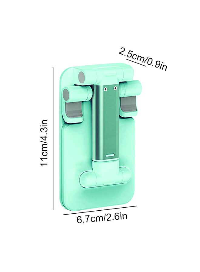 حامل هاتف محمول تلسكوبي قابل للطي ومضاد للانزلاق وقابل للتعديل أخضر - Image 2