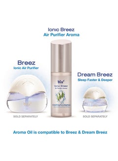 Blu Breez Ionic Air Purifier Aroma Oil - Cooling Eucalyptus Clear 100ml  - Image 2