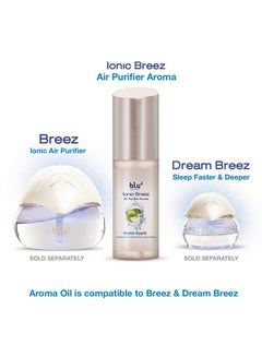 Blu Breez Ionic Air Purifier Aroma Oil - Green Apple Clear 100ml  - Image 2