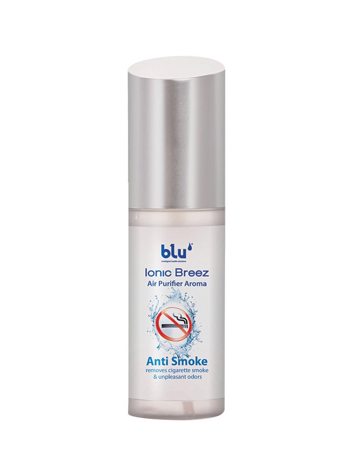 Blu Breez Ionic Air Purifier Aroma Oil - Anti-Smoke 100ml Clear 100ml  - Image 1