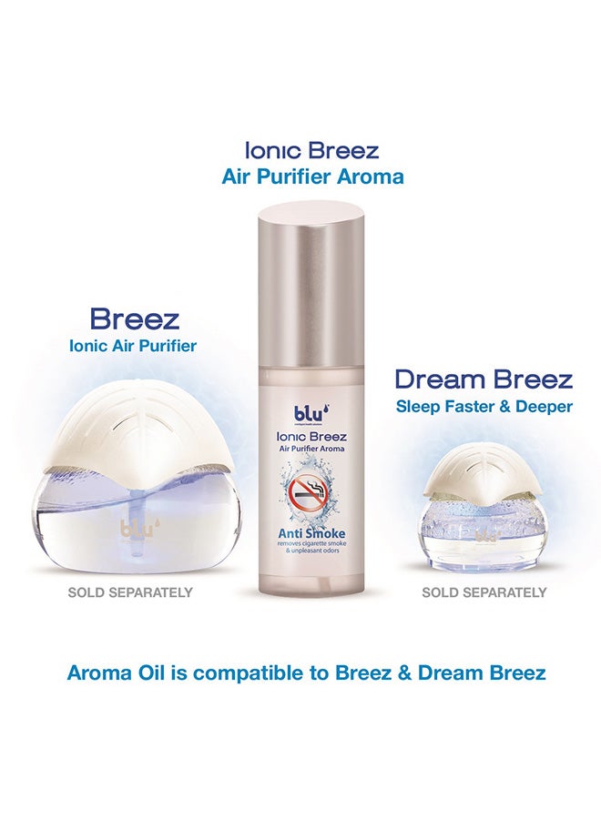 Blu Breez Ionic Air Purifier Aroma Oil - Anti-Smoke 100ml Clear 100ml  - Image 2