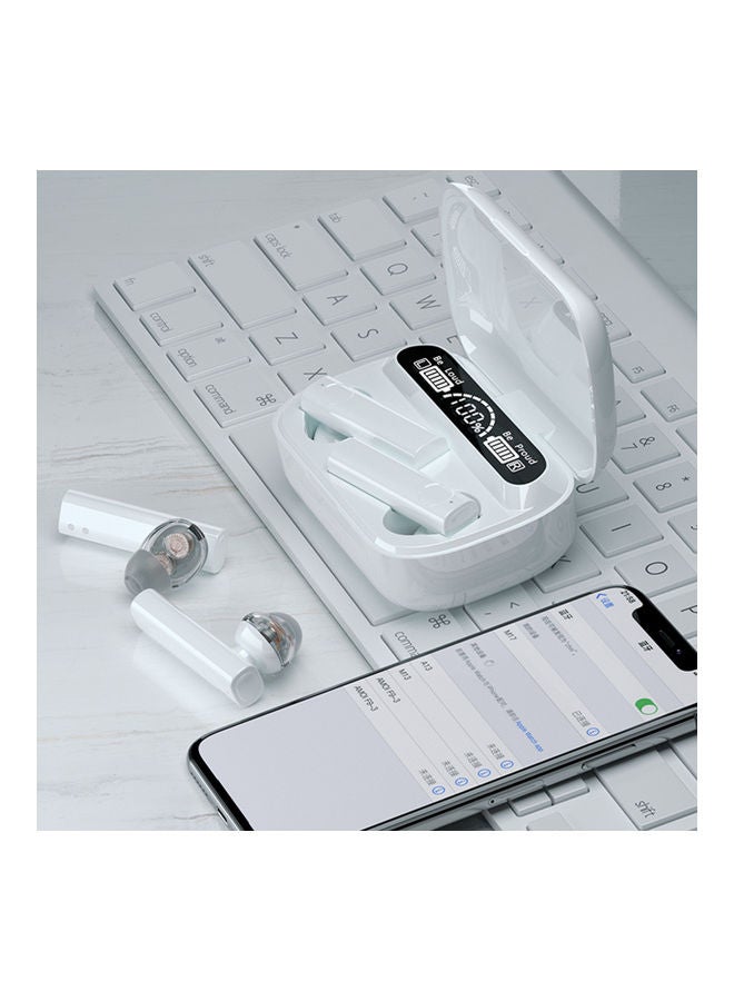X5 Bluetooth In-Ear Earphones With Charging Box White - Image 4
