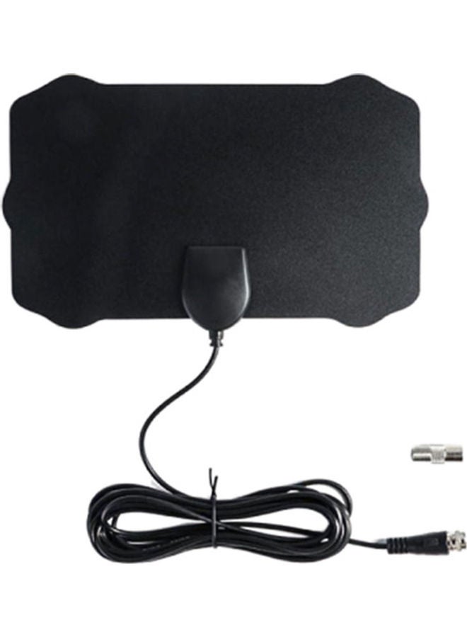 Mini HDTV Signal Receiver With Coax Cable V8081B-V Black  - Image 1