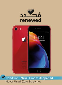 Renewed - iPhone 8 With FaceTime (PRODUCT)Red 256GB 4G LTE