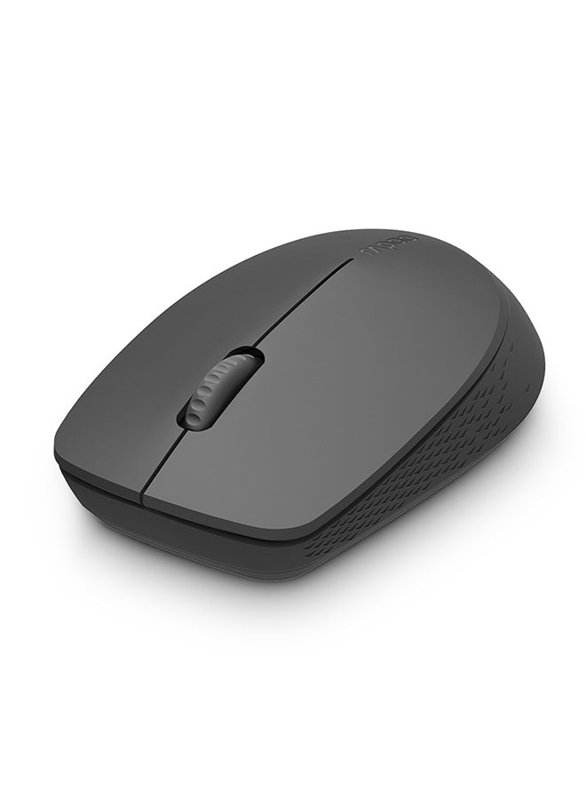 رابو ماوس لاسلكي M100 متعدد الأوضاع لا يصدر صوتاً عند الاستخدام أسود  - Image 2