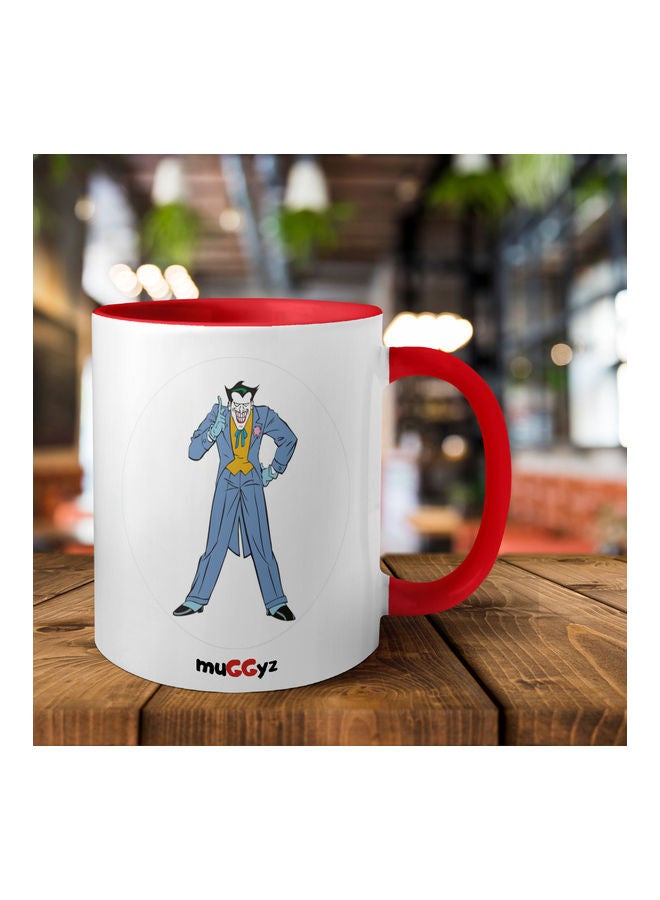 muGGyz Joker Printed Mug Red/White/Black - Image 2