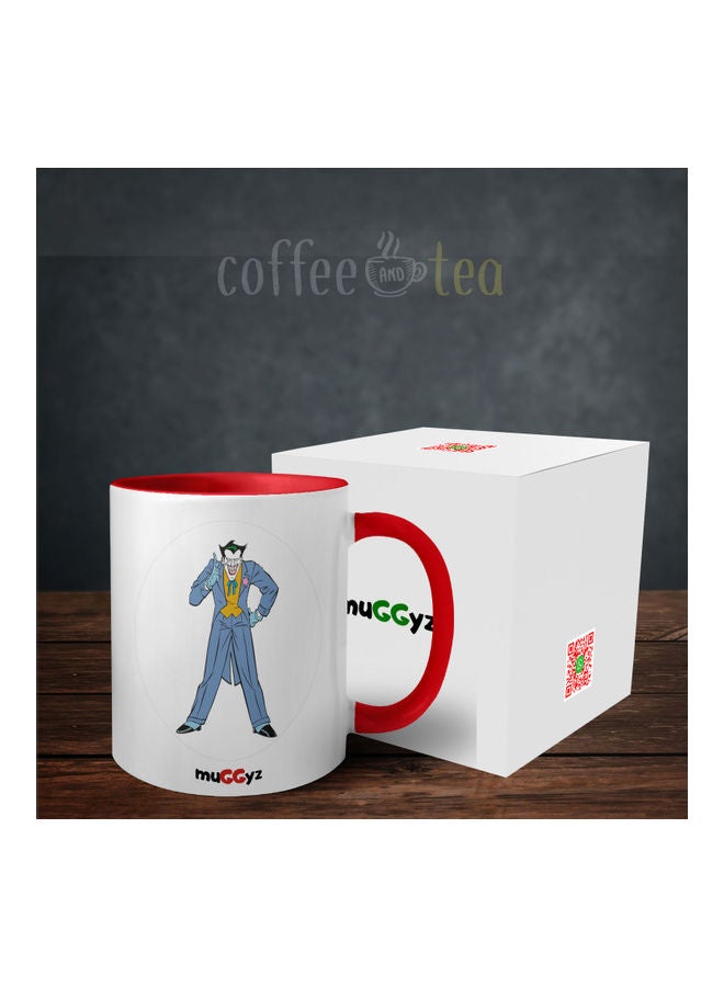 muGGyz Joker Printed Mug Red/White/Black - Image 3