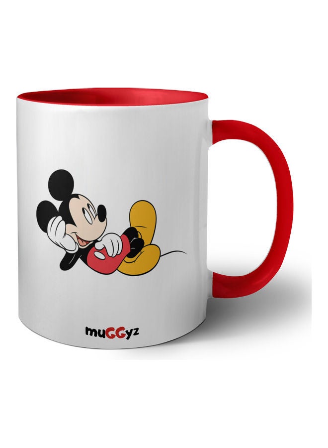 muGGyz Mickey Mouse Printed Mug Red/White/Black  - Image 1