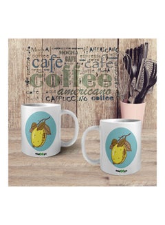 11Oz Cnva2 Cute Hand Drawn Art Noveau Fruit Citrus Lemon Ceramic Coffee Mug White - v1608538256/N43247992A_4