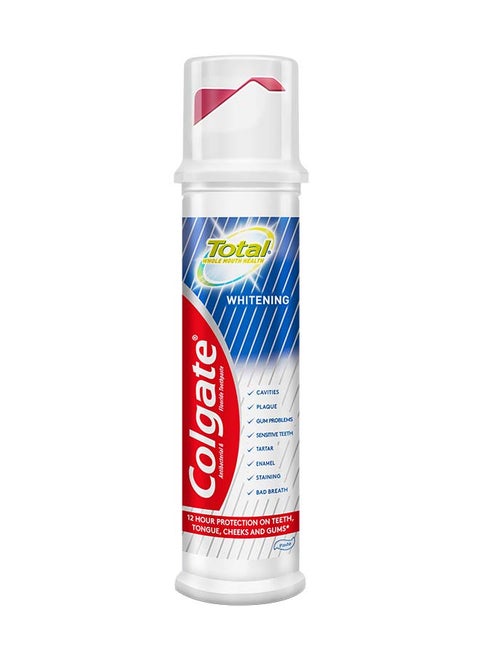 Total Advanced Teeth Whitening Toothpaste Pump 100ml