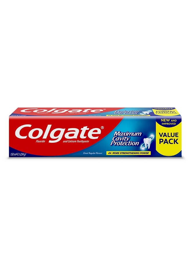 Colgate - Maximum Cavity Protection Great Regular Flavour Toothpaste 150ml - Image 1