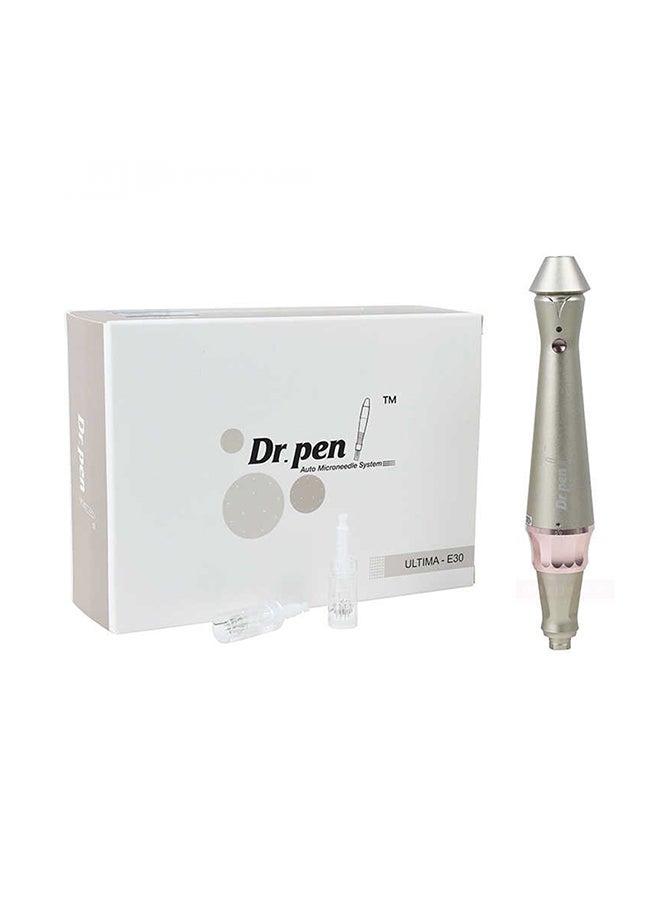 Dr.pen Ultima E-30 Electric Derma Pen Stamp Auto Micro-Needle Skin Care Anti-Aging Silver  - Image 2