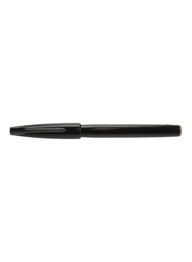 Pentel Fibre Tip Pen Black - Image 2