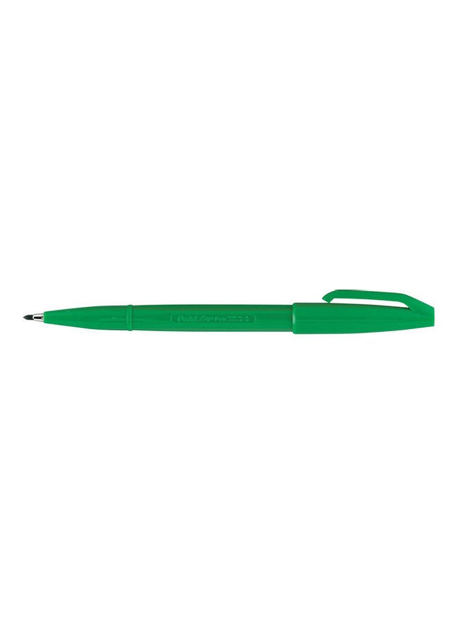 Pentel Fibre Tip Pen Green - Image 3