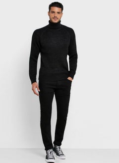 JACK & JONES Glenn Slim Fit Jeans Black  - Image 3