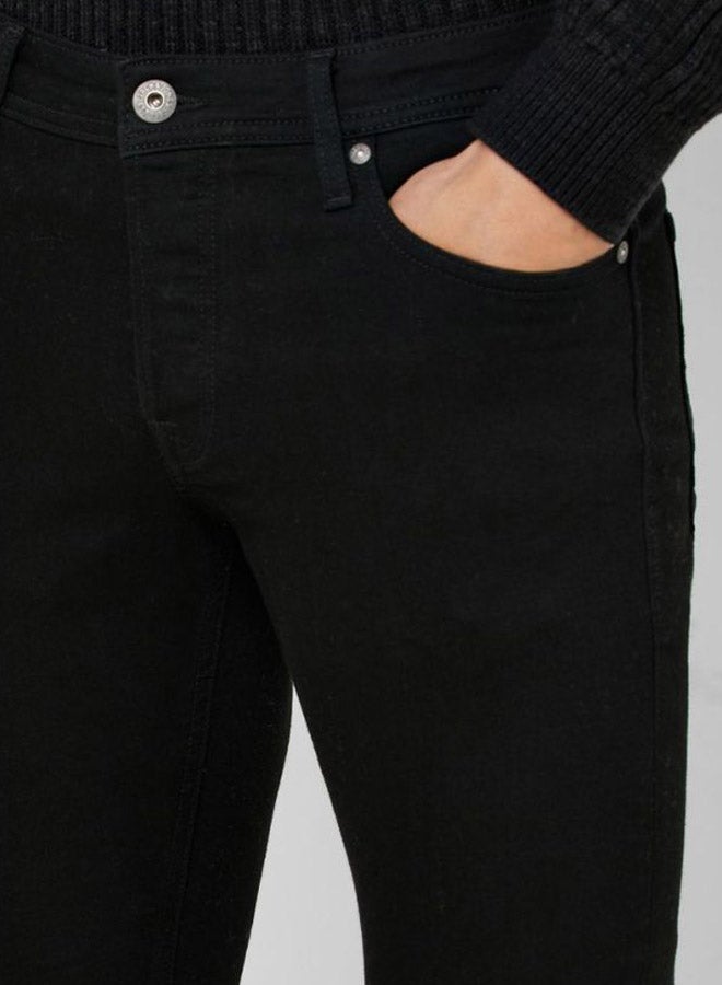 JACK & JONES Glenn Slim Fit Jeans Black  - Image 4
