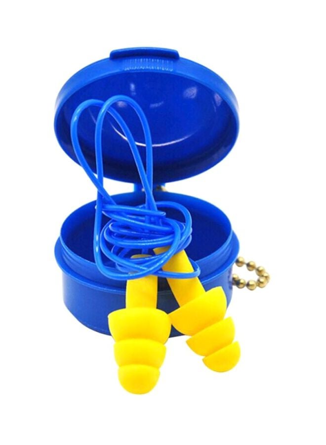 3M - UltraFit Anti-Noise Earplugs Blue/Yellow - Image 1