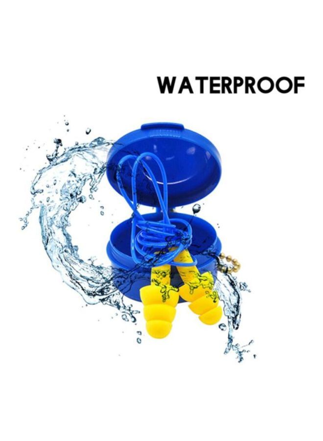 3M - UltraFit Anti-Noise Earplugs Blue/Yellow - Image 1