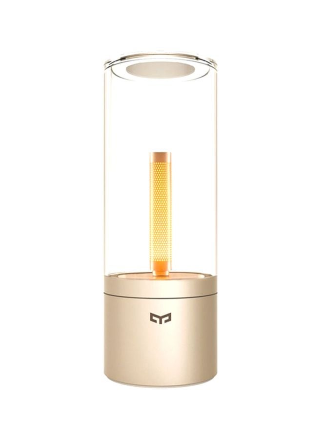 Yeelight Rechargeable Dimmable LED Night Clear/Gold 72x195mm  - Image 1