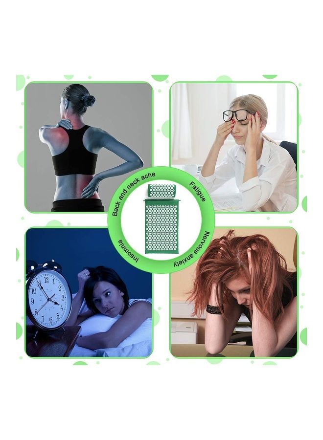 Rock Pow - Acupressure Body Pain Relief Mat 66 x 42cm - Image 1