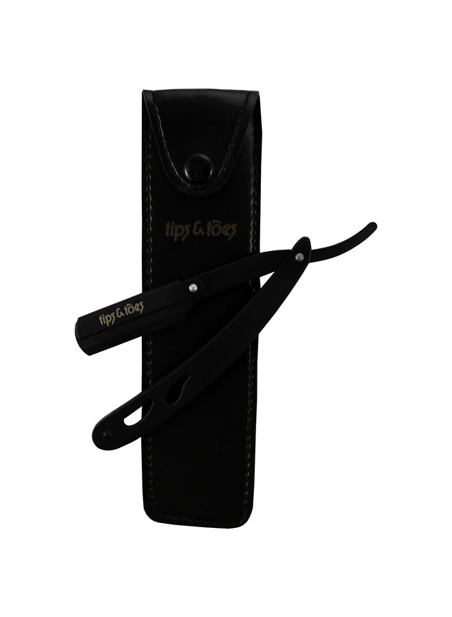 Tips & Toes - Professional Straight Razor Black - Image 1