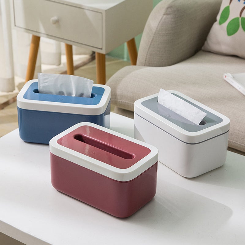 EHOME - USB Rechargeable Night Light Paper Towel Dispenser Red 20cm - Image 1
