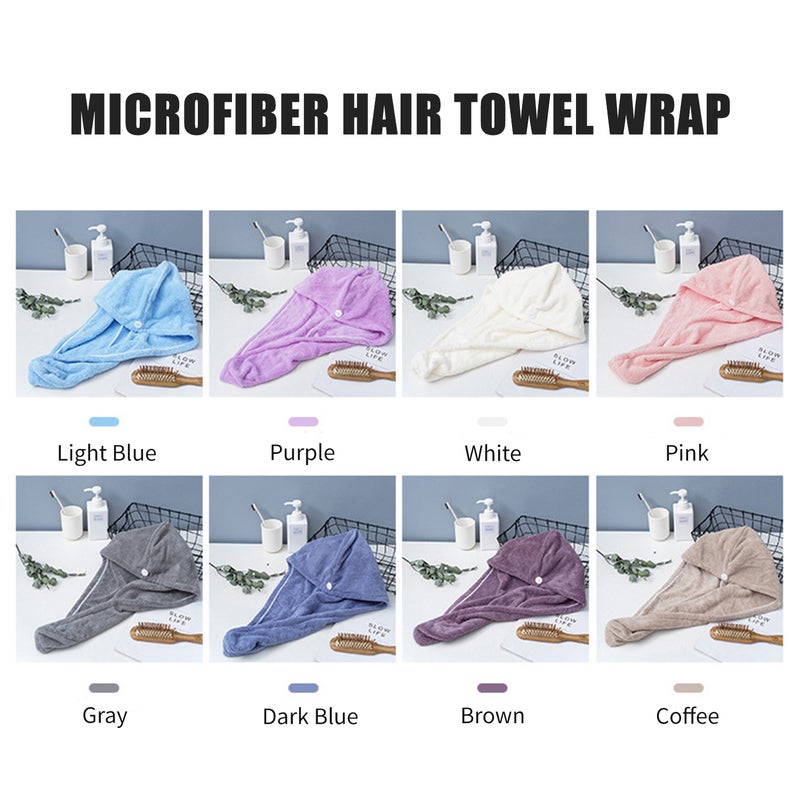 EHOME Microfiber Bath Wrap Towel Brown 16cm - Image 3