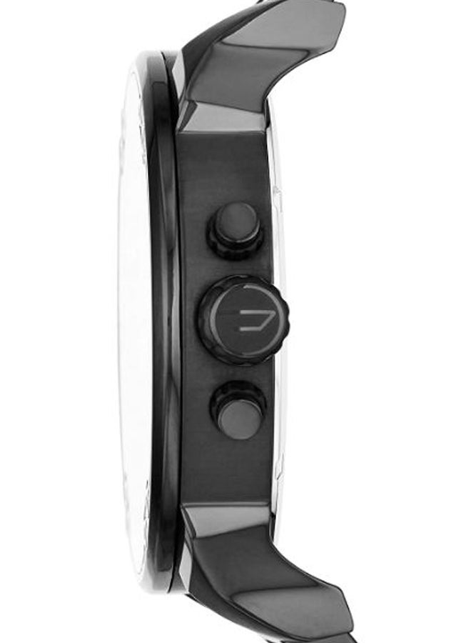 ديزل ساعة يد بعقارب وسوار معدني طراز 698615096855 للرجال - Image 4