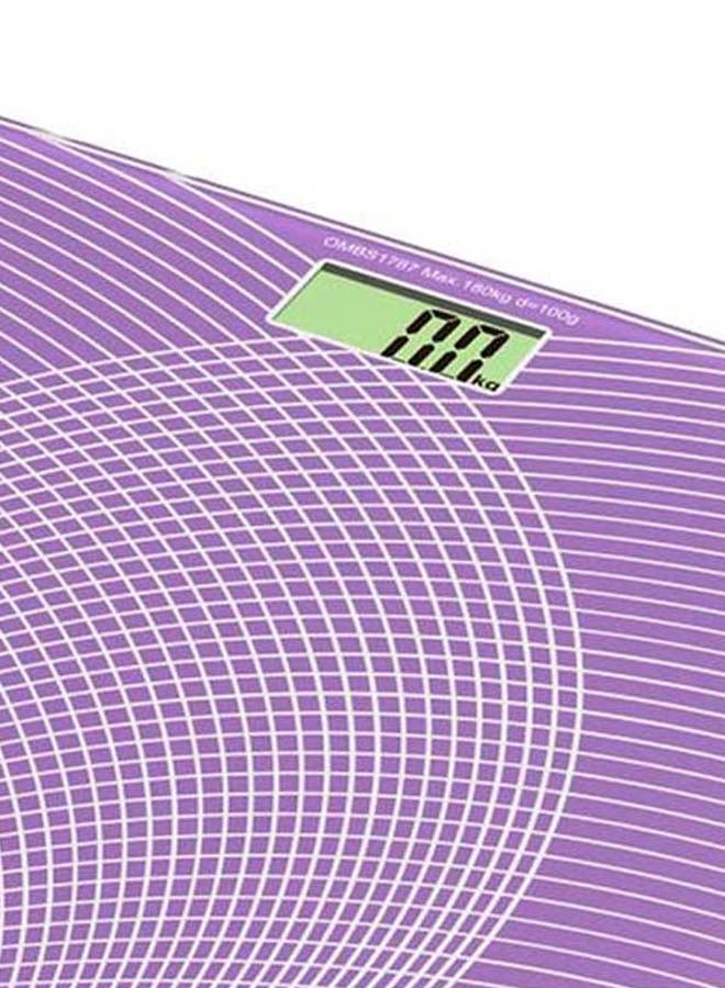 أولسنمارك ميزان رقمي لقياس الأوزان أرجواني 33 x 33سم - Image 4