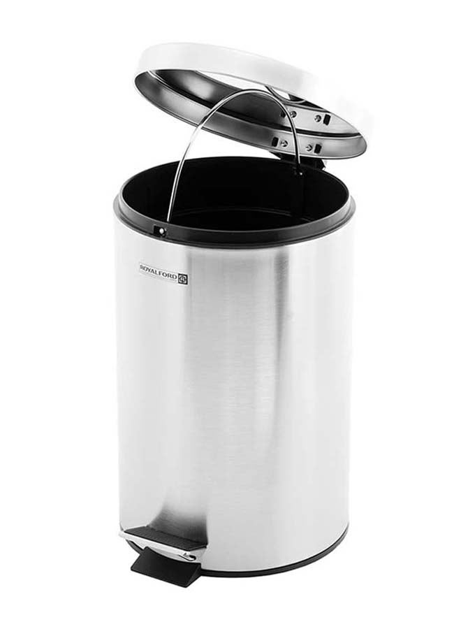 Pedal Trash Bin Silver/Black - v1608557020/N17229684A_2