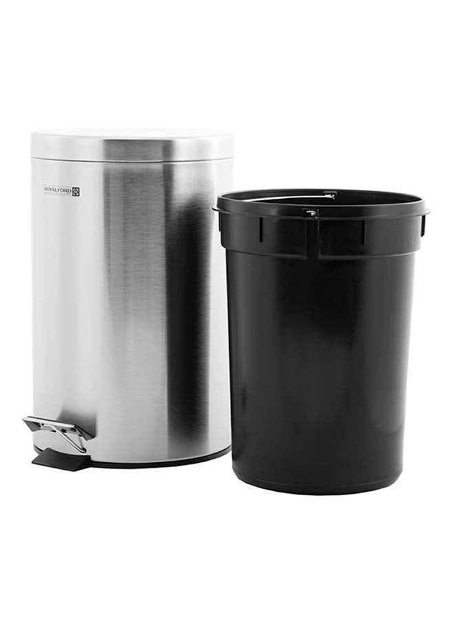 Pedal Trash Bin Silver/Black - v1608557021/N17229684A_4