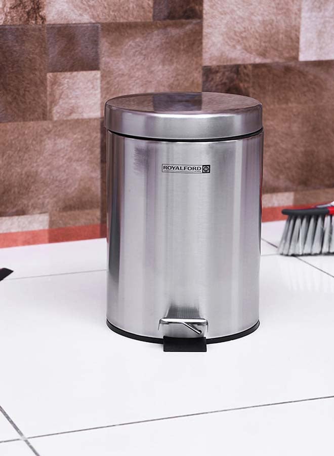 Pedal Trash Bin Silver/Black - v1608557021/N17229684A_7