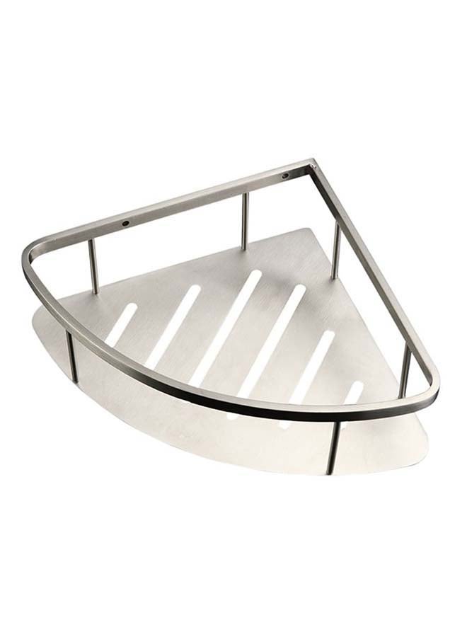 Sharpdo Triangle Bathroom Shelve Silver 23 x 7.5cm - Image 4