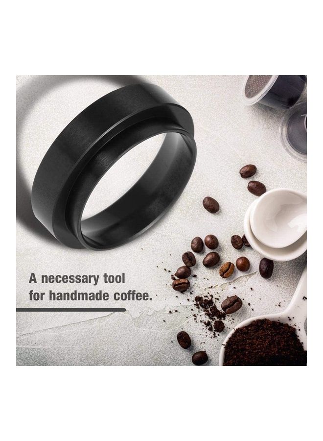 AOE - 58mm Coffee Espresso Dosing Ring Replacement Black 5.8cm - Image 1