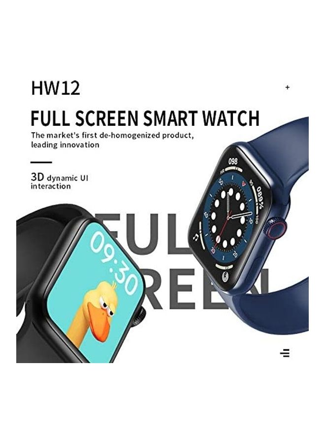 HW12 Full Screen Smartwatch Pink - Image 2