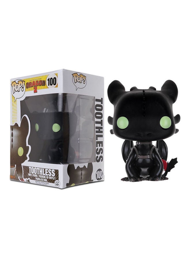 ماركة غير محددة - مجسم شخصية توثليس من فيلم "How To Train Your Dragon 2" من مجموعة بوب موفيز 16.00x9.00x11.50سم - Image 1