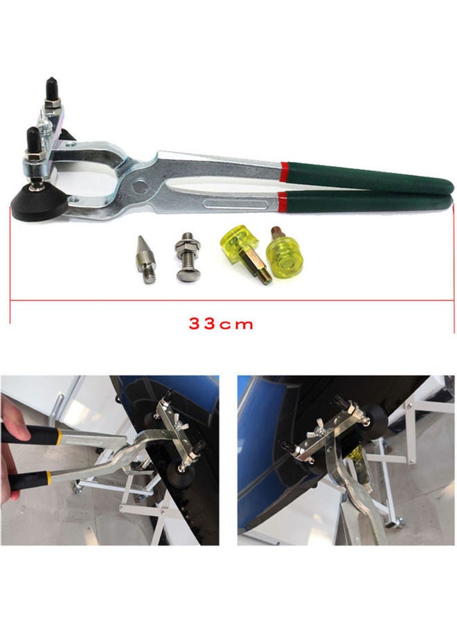 Generic Auto Dent Repair Crimping Pliers Car Cover Door Edge Clip Tool Free Sheet Metal  - Image 3