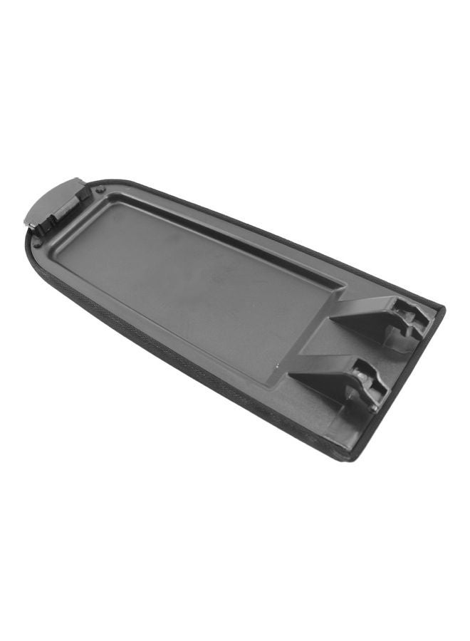 Generic Black Cloth Center Console Armrest Cover  - Image 4