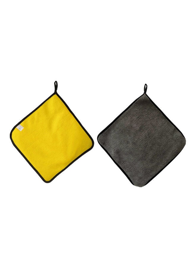 Generic 2 Piece Super Absorbent Thick Microfiber Car Cleaning Cloth  - Image 1
