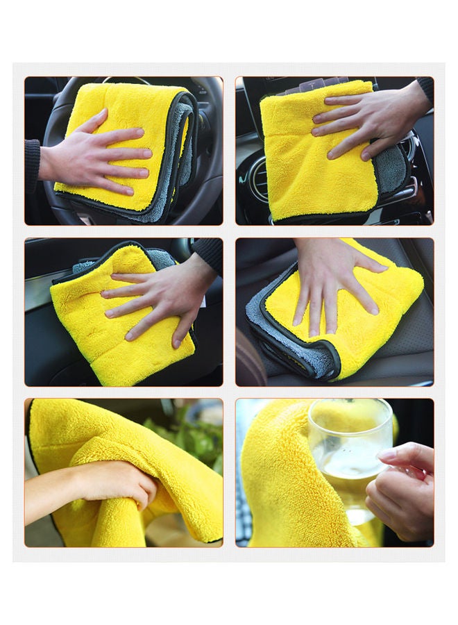 Generic 2 Piece Super Absorbent Thick Microfiber Car Cleaning Cloth  - Image 4