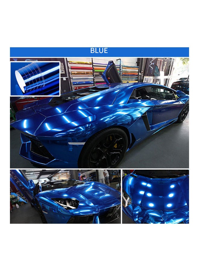 Generic Stretchable Mirror Vinyl Film Foil Sticker  - Image 2