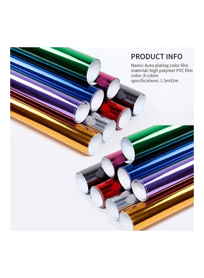 Stretchable Mirror Vinyl Film Foil Sticker - Image 2