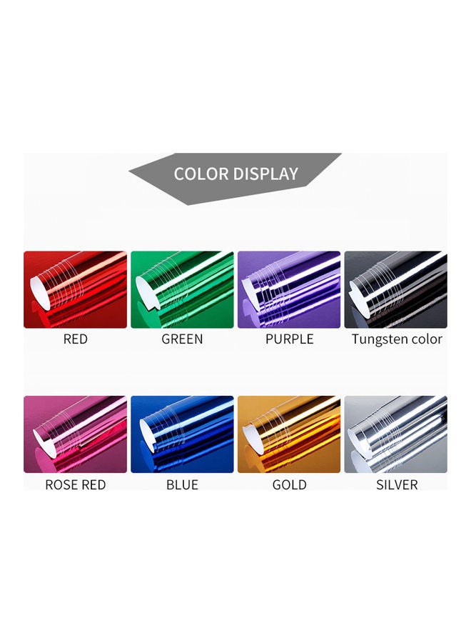 Stretchable Mirror Vinyl Film Foil Sticker - Image 3