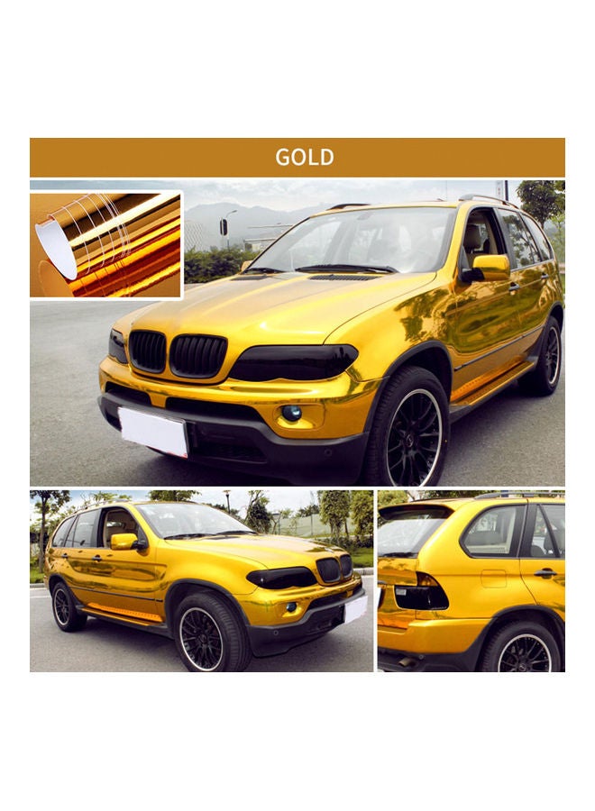 Stretchable Mirror Vinyl Film Foil Sticker - Image 4