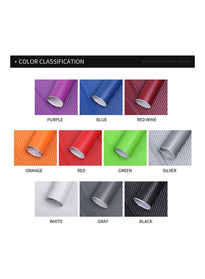 Generic 3D Carbon Fiber Vinyl Film Wrap Roll  - Image 4