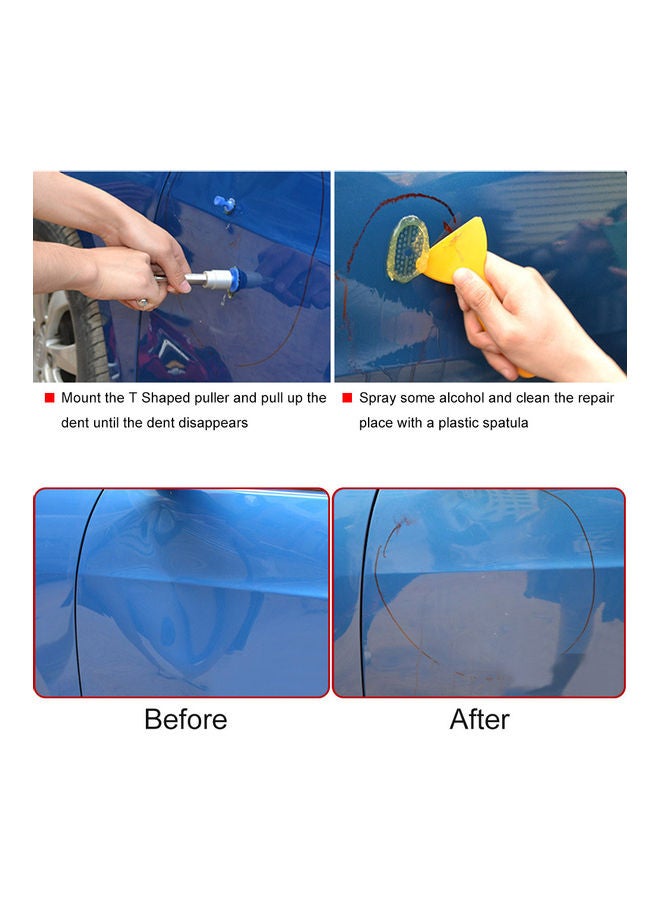 Generic Paintless Car Dent Repair Tool Kit Slide Hammer Puller Tabs Hot Melt Glue Gun with Glue Sticks  - Image 4