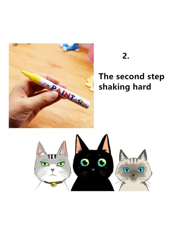 Portable Car Tyre Permanent Paint Markers - Image 3